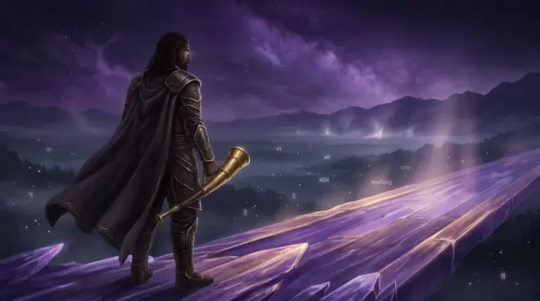 Heimdall, le gardien des dieux nordiques, veille depuis le pont Bifröst : illustration de l'extension Heimdall SEO